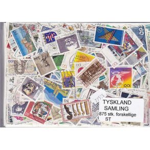 Tyskland Samling St/ust 875 forskellige.