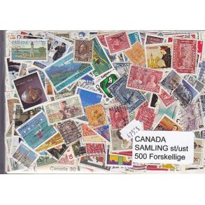 Canada Samling St/ust. 500 forskellige