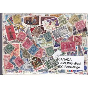 Canada Samling ST/Ust 500 forskellige