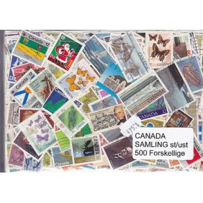 Canada Samling St/ust 500 forskellige
