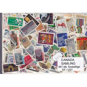 Canada Samling St/ust. 367 forskellige