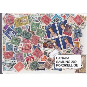 Canada Samling St/ust. 200 forskellige