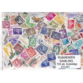 Rum�nien Samling St/ust. 725 forskellige