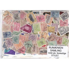 Rum�nien Samling St/ust. 1030 forskellige
