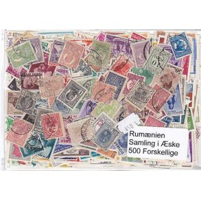 Rum�nien Samling St/ust. 500 forskellige