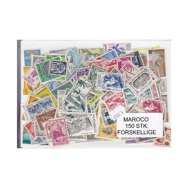 Maroco Samling St/ust.150 forskellige
