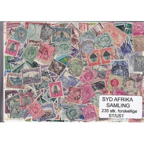 Syd Afrika Samling St/ust. 235 forskellige