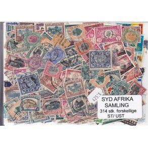 Syd Afrika Samling St/ust. 314 forskellige