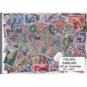 Italien Samling St/ust. 325 forskellige