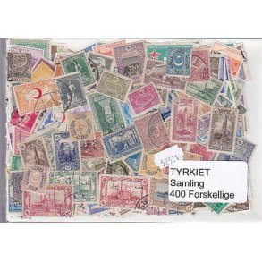 Tyrkiet Samling St/ust. 400 forskellige