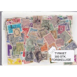 Tyrkiet Samling St/ust. 300 forskellige