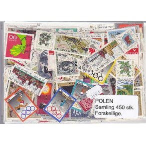 Polen Samling St/ust. 450 forskellige