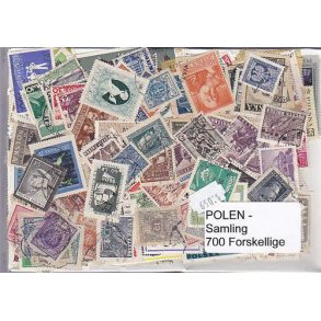 Polen Samling St/ust. 700 forskellige