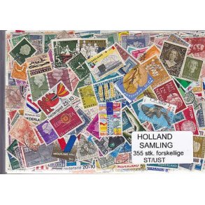 Holland Samling St/ust. 355 forskellige