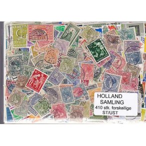 Holland Samling St/ust. 410 forskellige.