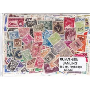 Rum�nien Samling St/ust. 580 forskellige