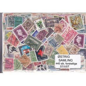 strig Samling St/ust. 445 forskellige