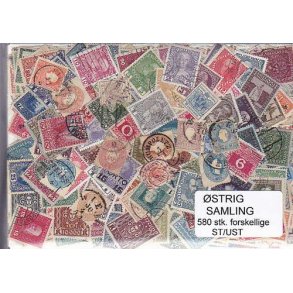 strig Samling St/ust. 580 forskellige