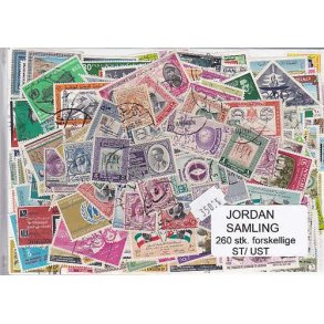 Jordan Samling St/ust. 260 forskellige
