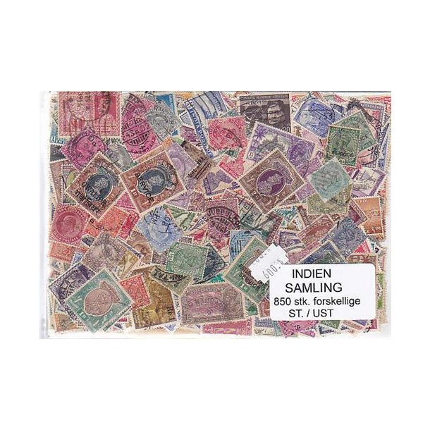 Indien Samling St/ust. 850 forskellige