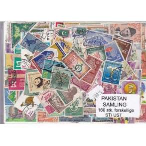 Pakistan Samling St/ust. 160 forskellige