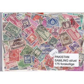 Pakistan Samling St/ust. 175 forskellige