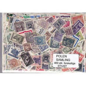 Polen Samling St/ust. 460 forskellige