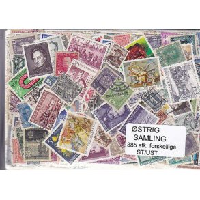 strig Samling St/ust. 385 forskellige