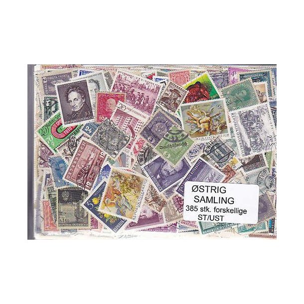 strig Samling St/ust. 385 forskellige
