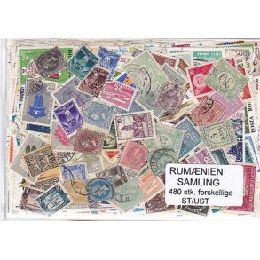 Rum�nien Samling St/ust. 480 forskellige