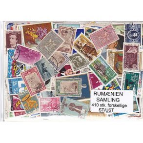 Rum�nien Samling St/ust. 410 forskellige