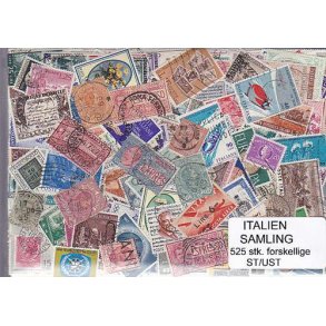 Italien Samling St/ust. 525 forskellige