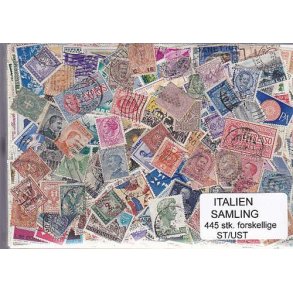 Italien Samling St/ust. 445 forskellige