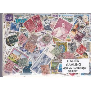 Italien Samling St/ust. 430 forskellige