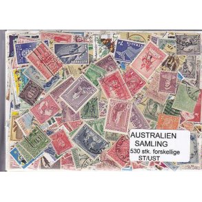 Australien Samling St/ust. 530 forskellige