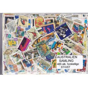 Australien Samling St/ust. 485 forskellige.