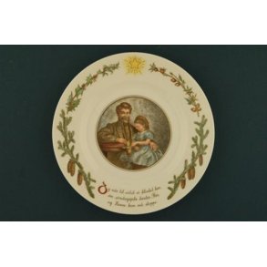 Peters Jul Tallerken 18 cm. Nr. 7 - Royal Copenhagen