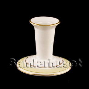 Grøn Rebild Lysestage Høj 8x9 cm.