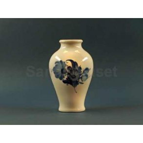 Bl Blomst Flettet Vase 16x10 cm.