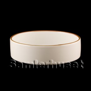 Brun Domino Asiet Rund 8 cm.