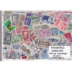 Frankrig Samling St/ust. 380 forskellige