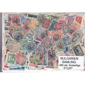 Bulgarien Samling St/ust. 480,00 forskellige