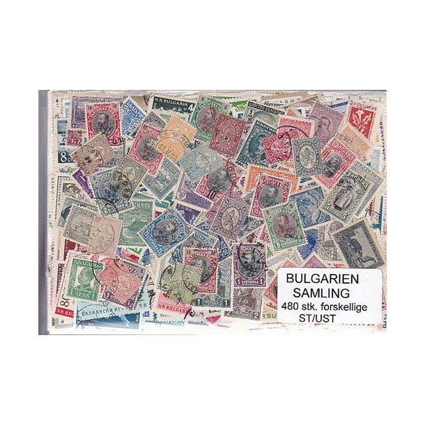 Bulgarien Samling St/ust. 480,00 forskellige