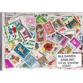 Bulgarien Samling St/ust. 475 forskellige