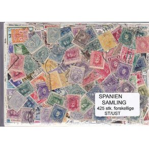 Spanien Samling St./ Ust. 425 forskellige