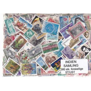 Indien Samling St/ust. 380 forskellige