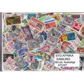 Syd Afrika Samling St/ust. 260 forskellige