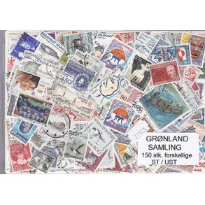 Grnland Samling St/ust. 150 forskellige