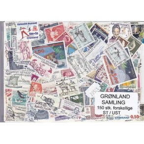 Grnland Samling St/ust. 150 forskellige