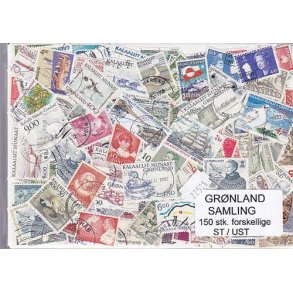 Grnland Samling St/ust. 150 forskellige